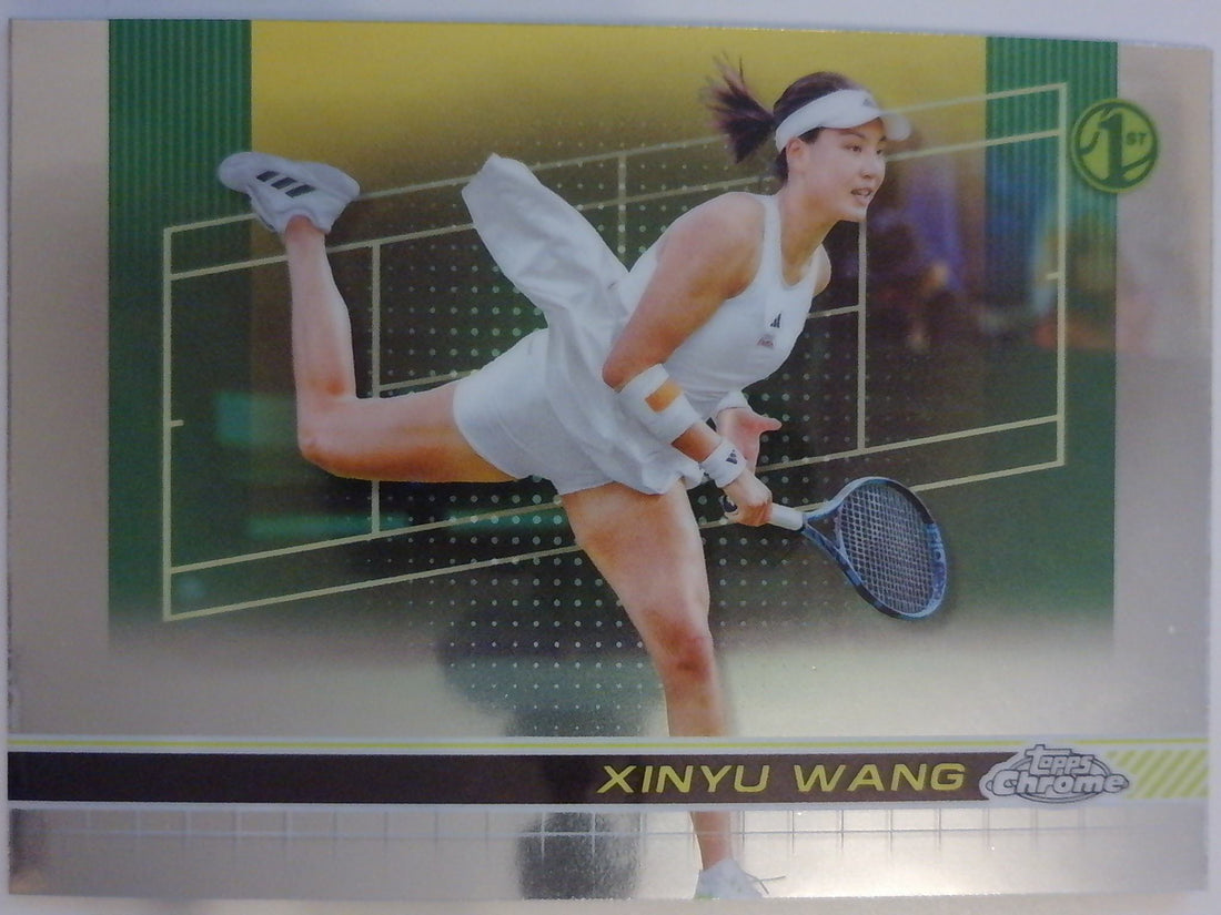 2024 Topps Chrome Tennis Xinyu Wang #109