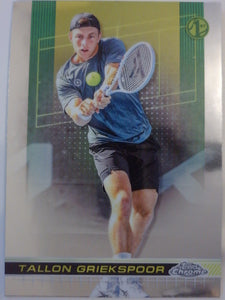 2024 Topps Chrome Tennis Tallon Griekspoor #111