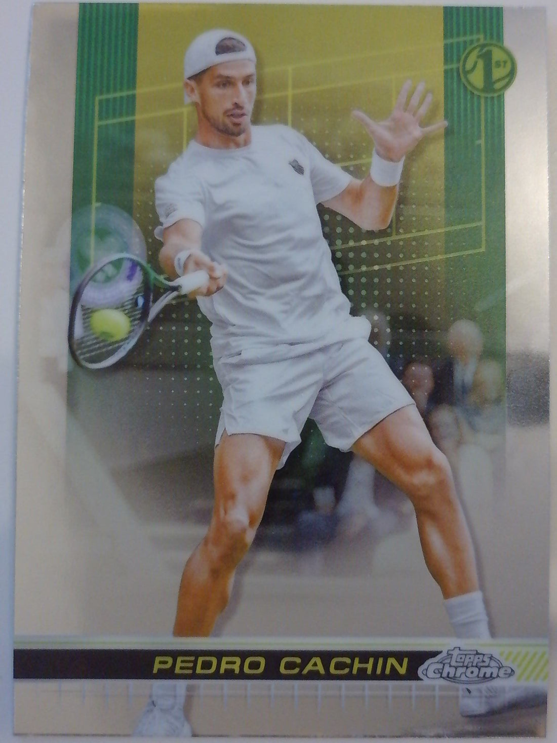 2024 Topps Chrome Sapphire Edition Tennis Pedro Cachin #112