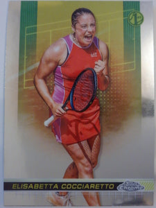 2024 Topps Chrome Tennis Elisabetta Cocciaretto #117