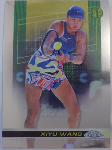 2024 Topps Chrome Tennis Xiyu Wang #126