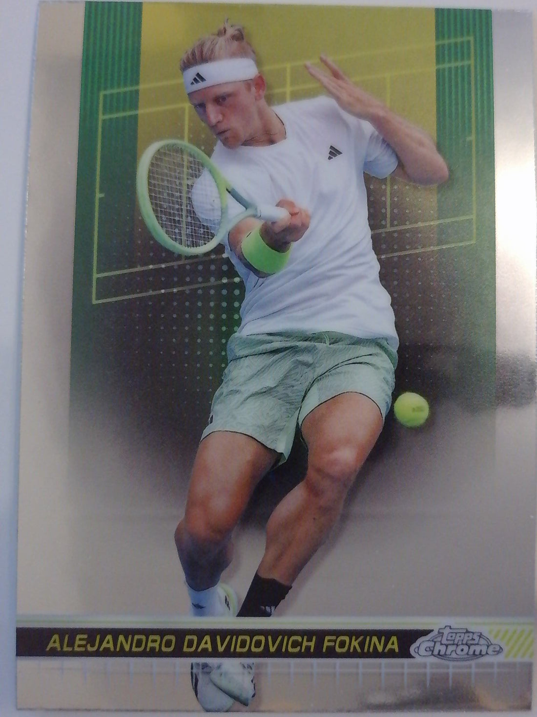 2024 Topps Chrome Tennis Alejandro Davidovich Fokina #148
