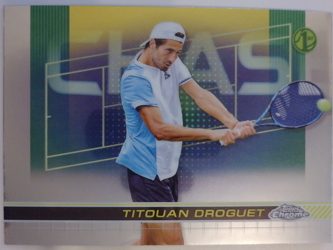 2024 Topps Chrome Tennis Titouan Droguet #155