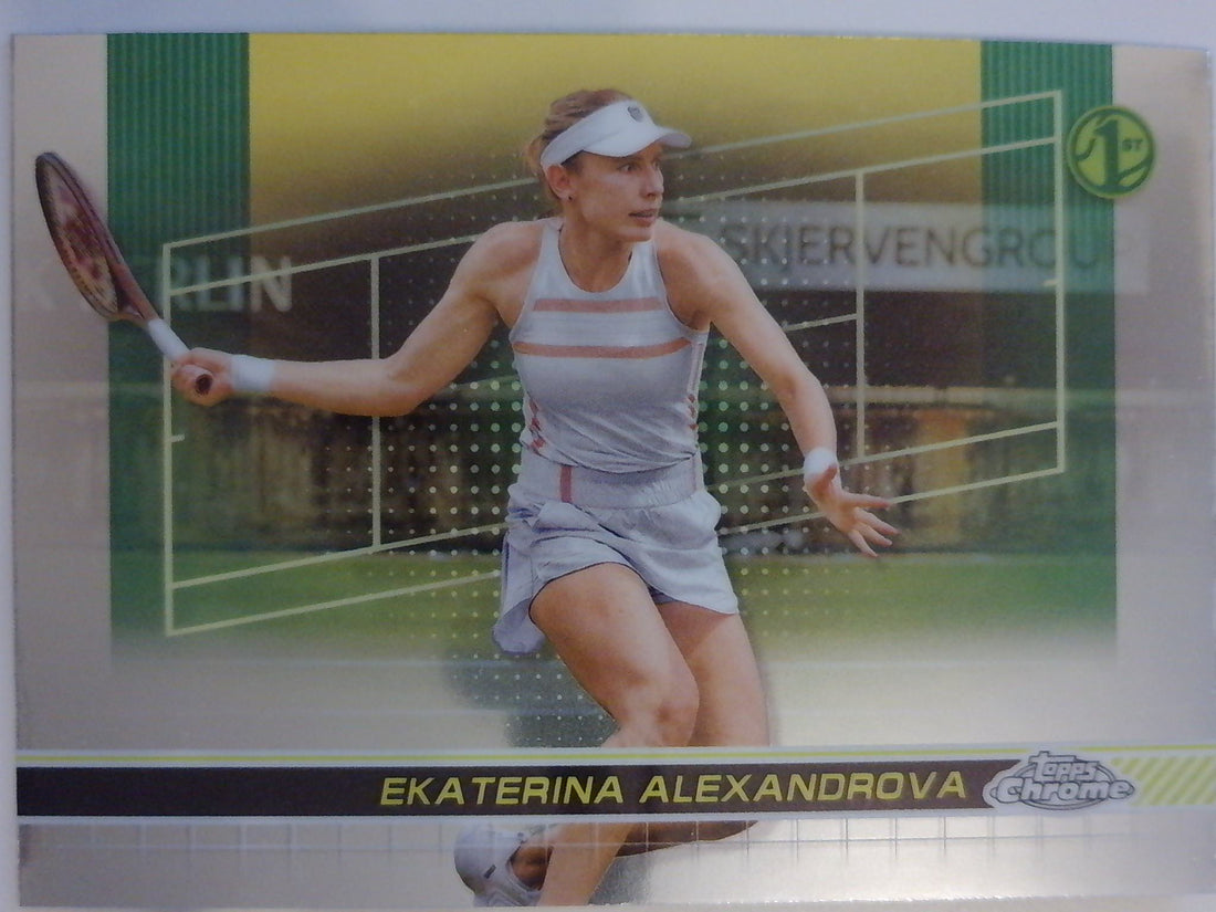 2024 Topps Chrome Tennis Ekaterina Alexandrova #162