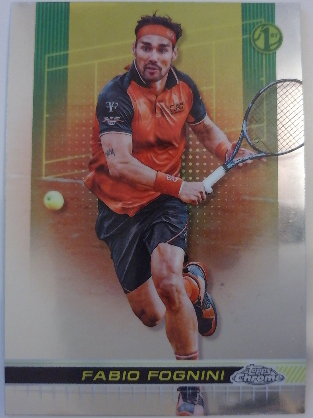 2024 Topps Chrome Tennis Fabio Fognini #165