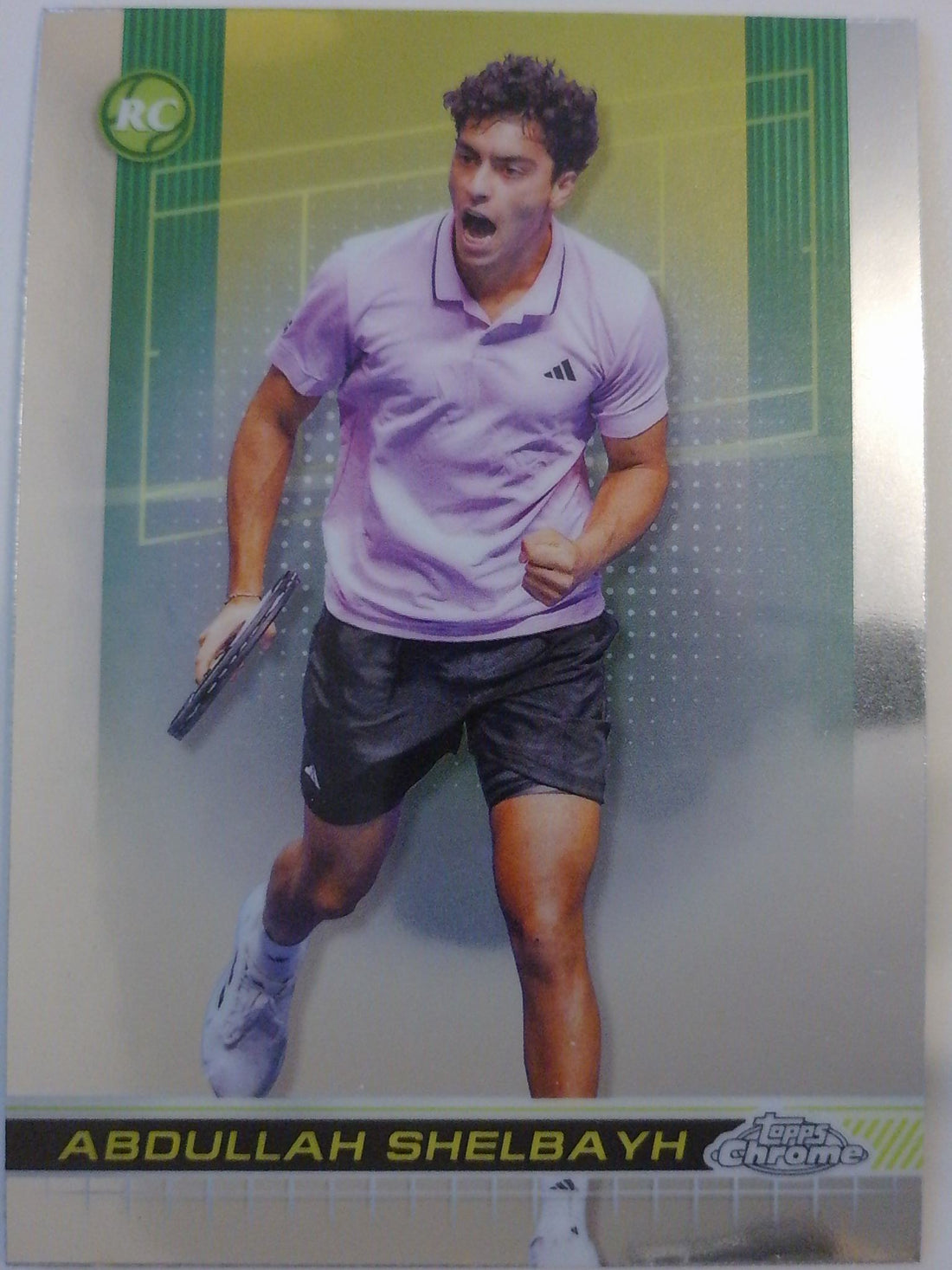 2024 Topps Chrome Tennis Abdullah Shelbayh #172 Rookie