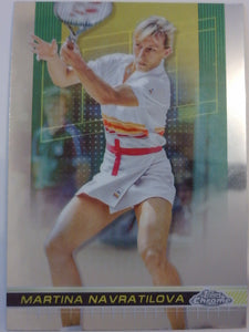 2024 Topps Chrome Tennis Martina Navratilova #175