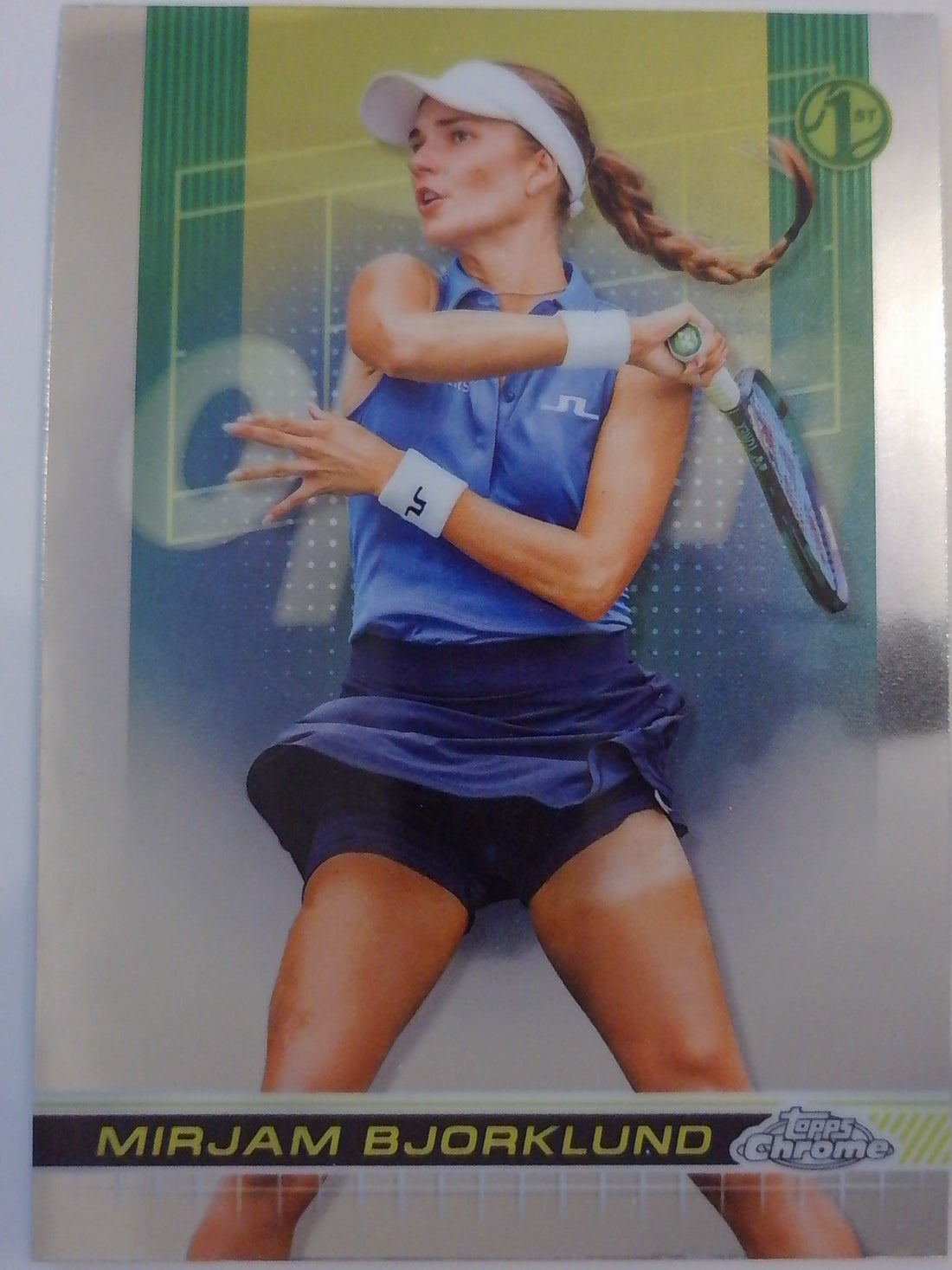 2024 Topps Chrome Tennis Mirjam Bjorklund #176