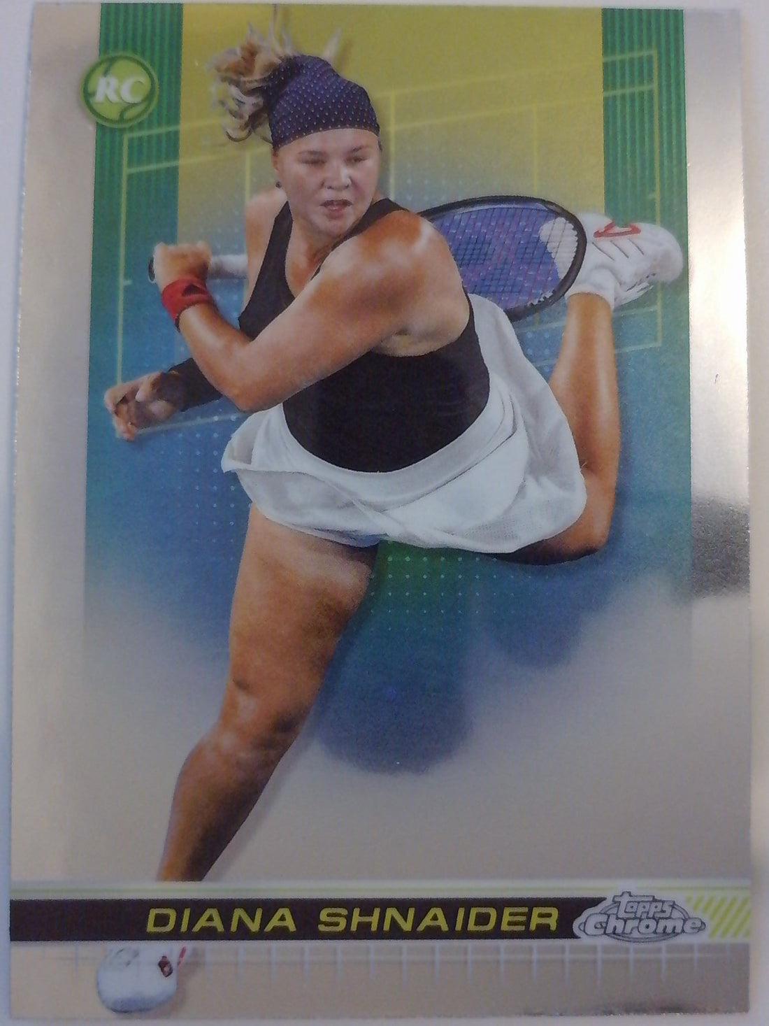 2024 Topps Chrome Tennis Diana Shnaider #188 Rookie