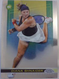 2024 Topps Chrome Tennis Diana Shnaider #188 Rookie