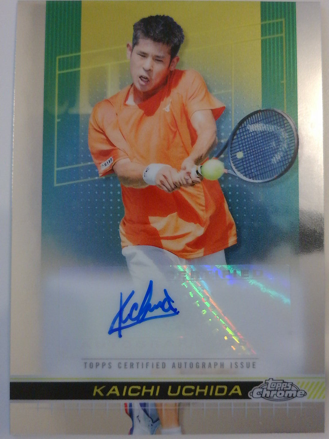 2024 Topps Chrome Tennis Autograph Kaichi Uchida #TCA-KUA