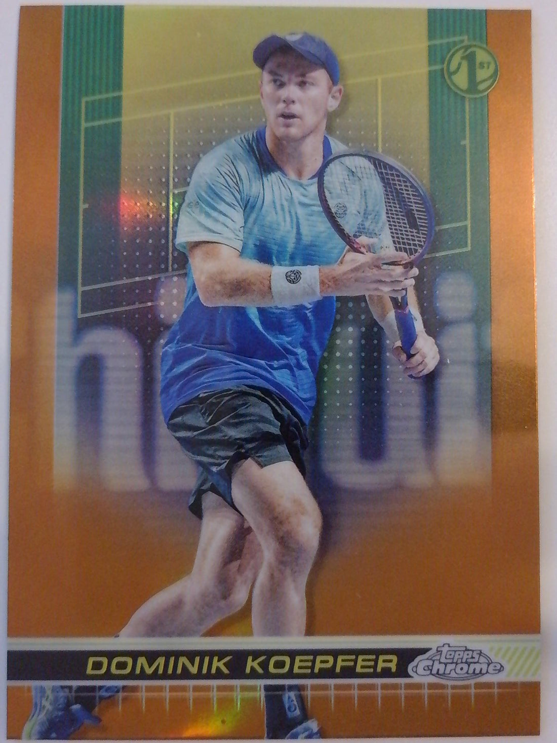 2024 Topps Chrome Tennis Clay Court Refractor Dominik Koepfer #94 Rookie