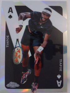 2024 Topps Chrome Tennis Frances Tiafoe #CAS-FT