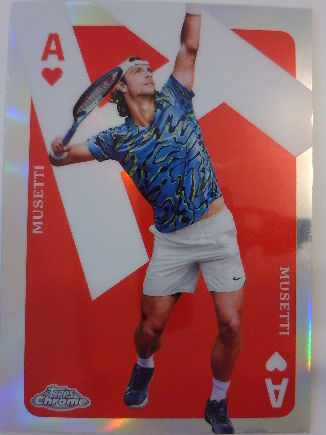 2024 Topps Chrome Tennis Aces Lorenzo Musetti #CAS-LM