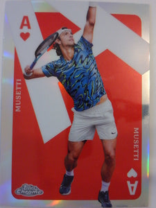 2024 Topps Chrome Tennis Aces Lorenzo Musetti #CAS-LM