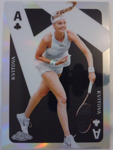 2024 Topps Chrome Tennis Petra Kvitova #CAS-PK