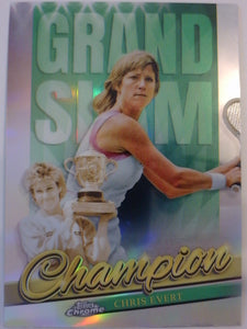 2024 Topps Chrome Tennis Grand Slam Champion Chris Evert #GSC-CE
