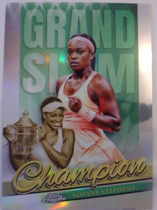 2024 Topps Chrome Tennis Grand Slam Champion Sloane Stephens #GSC-SS