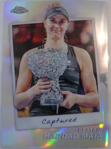 2024 Topps Chrome Tennis Beatriz Haddad Maia #CTD-BH