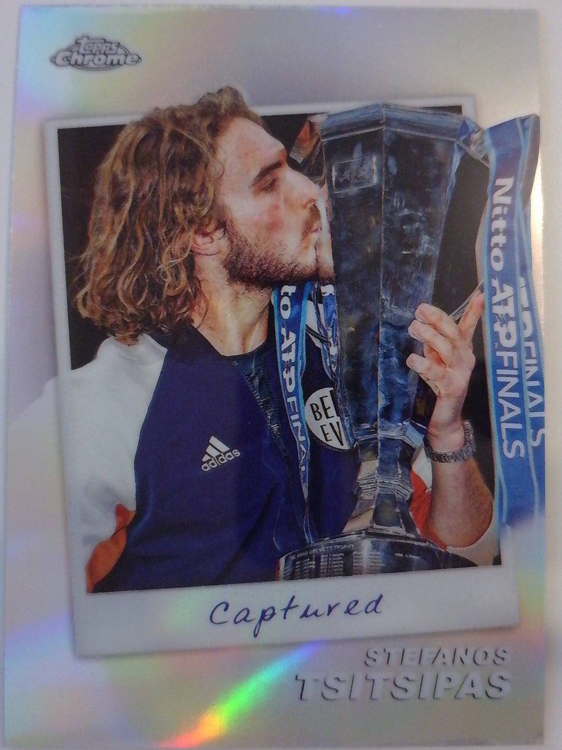 2024 Topps Chrome Tennis Captured Stefanos Tsitsipas #CTD-ST