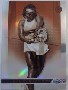 2024 Topps Chrome Tennis Sepia Refractor Hailey Baptiste #183