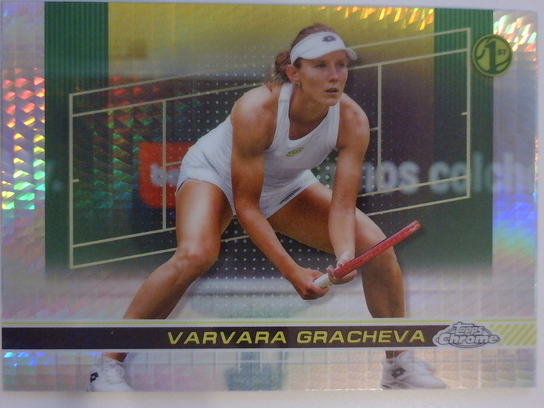 2024 Topps Chrome Tennis Prism Refractor Varvara Gracheva #27