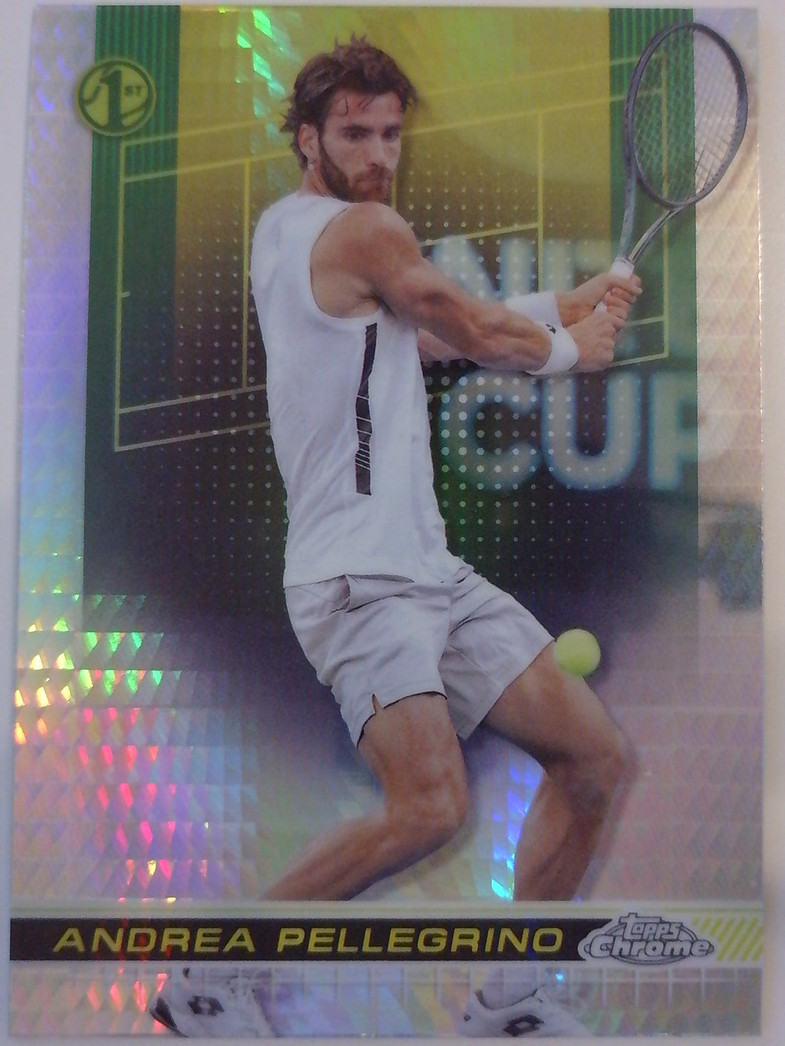 2024 Topps Chrome Tennis Prism Refractor Andrea Pellegrino #32