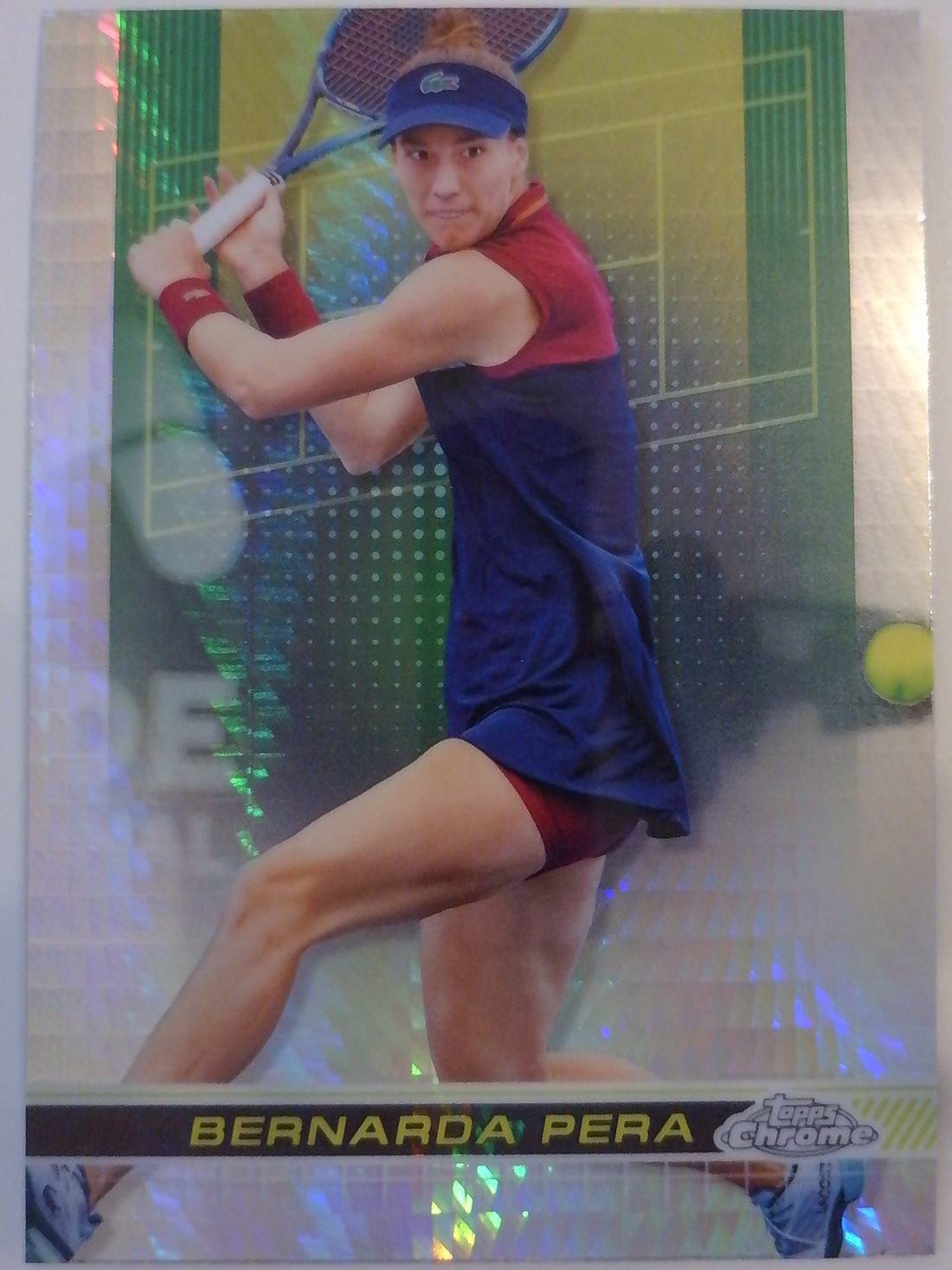2024 Topps Chrome Tennis Prism Refractor Bernarda Pera #130
