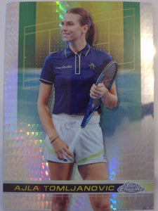 2024 Topps Chrome Tennis Prism Refractor Ajla Tomljanovic #151