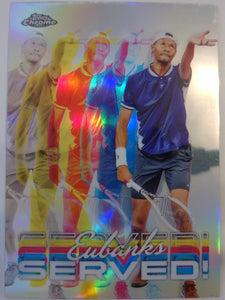 2024 Topps Chrome Tennis Served! Chris Eubanks #SER-CE