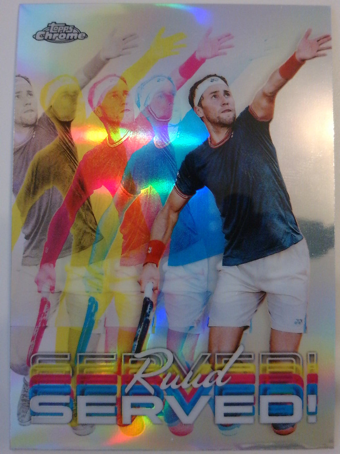 2024 Topps Chrome Tennis Served! Casper Ruud #SER-CR