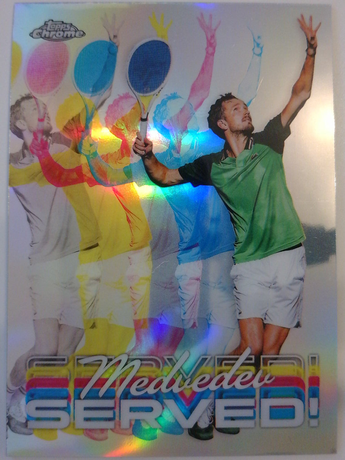 2024 Topps Chrome Tennis Served! Daniil Medvedev #SER-DM