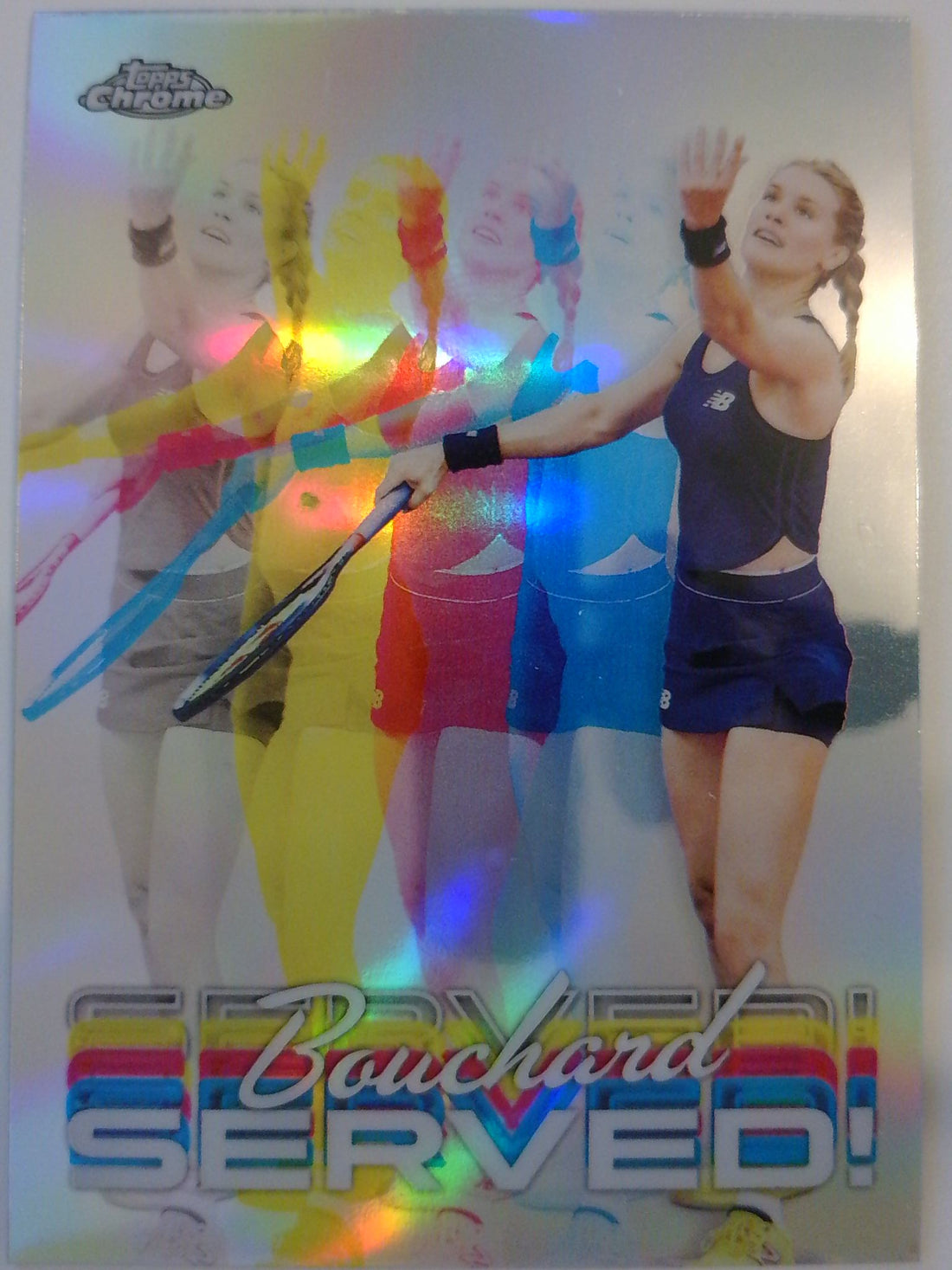 2024 Topps Chrome Tennis Served! Genie Bouchard #SER-GB