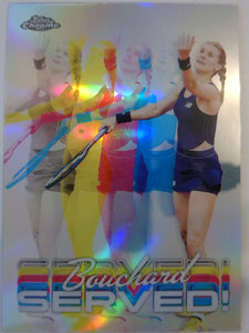 2024 Topps Chrome Tennis Served! Genie Bouchard #SER-GB