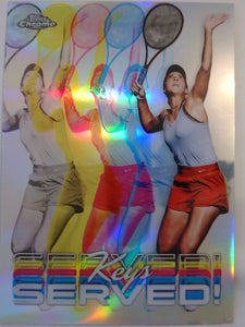 2024 Topps Chrome Tennis Served! Madison Keys #SER-MK