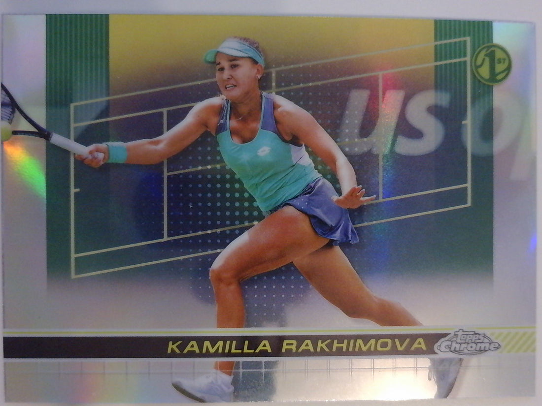 2024 Topps Chrome Tennis Refractor Kamilla Rakhimova #51