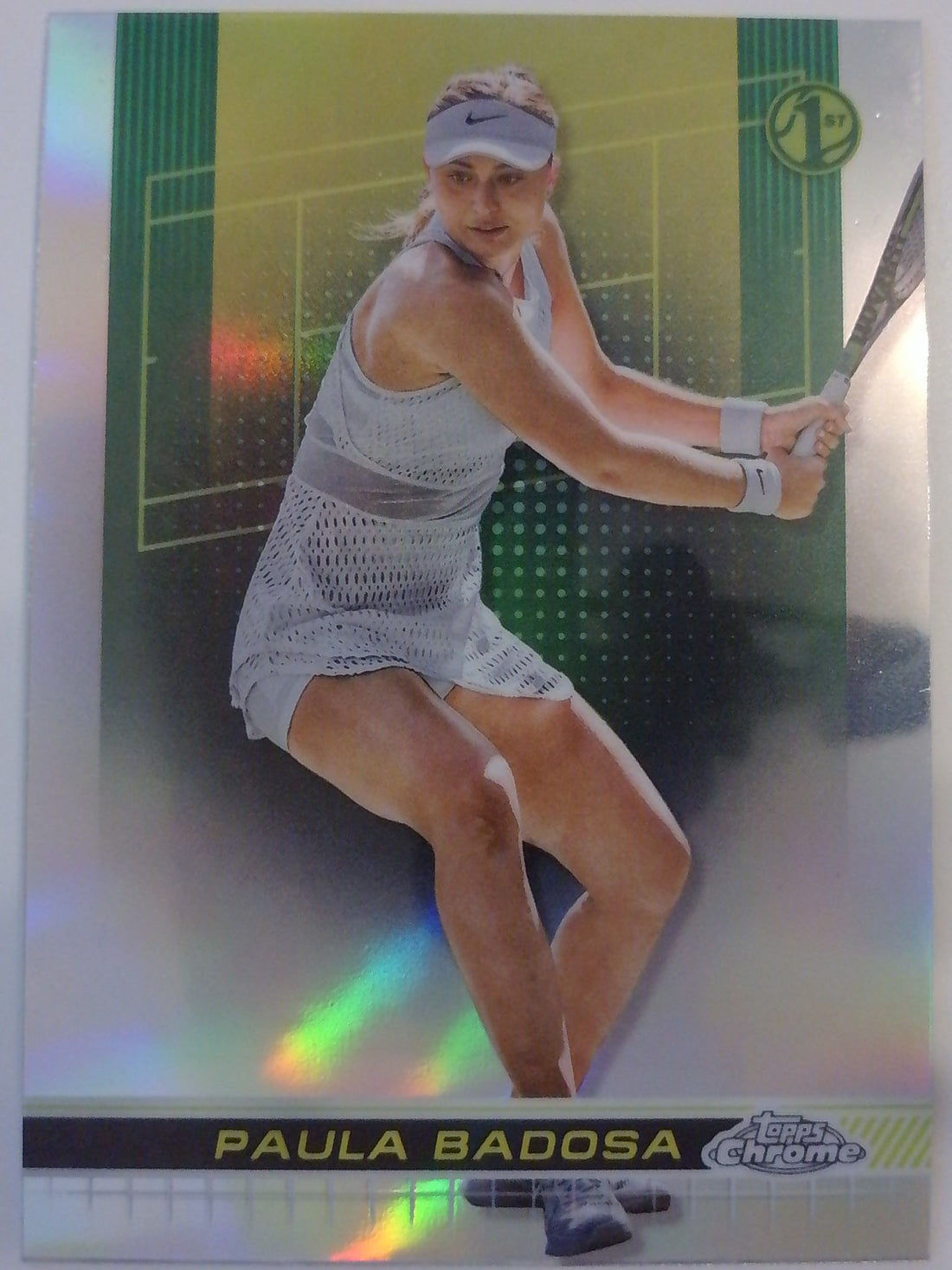 2024 Topps Chrome Tennis Refractor Paula Badosa #64 Rookie