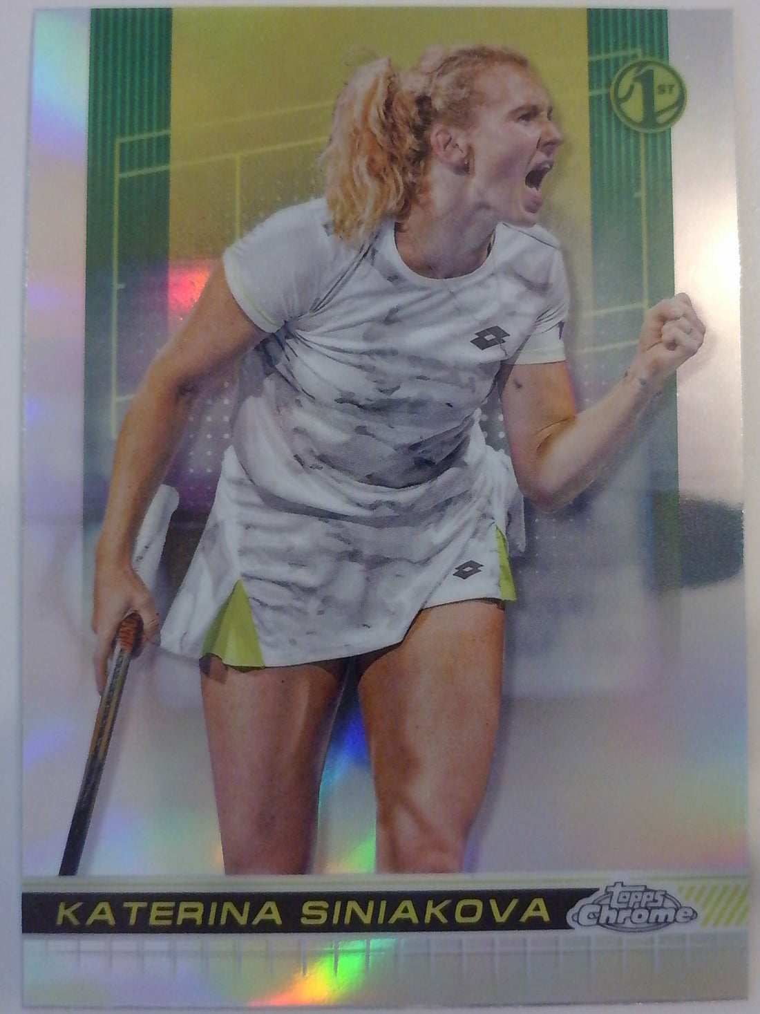 2024 Topps Chrome Tennis Refractor Katerina Siniakova #66