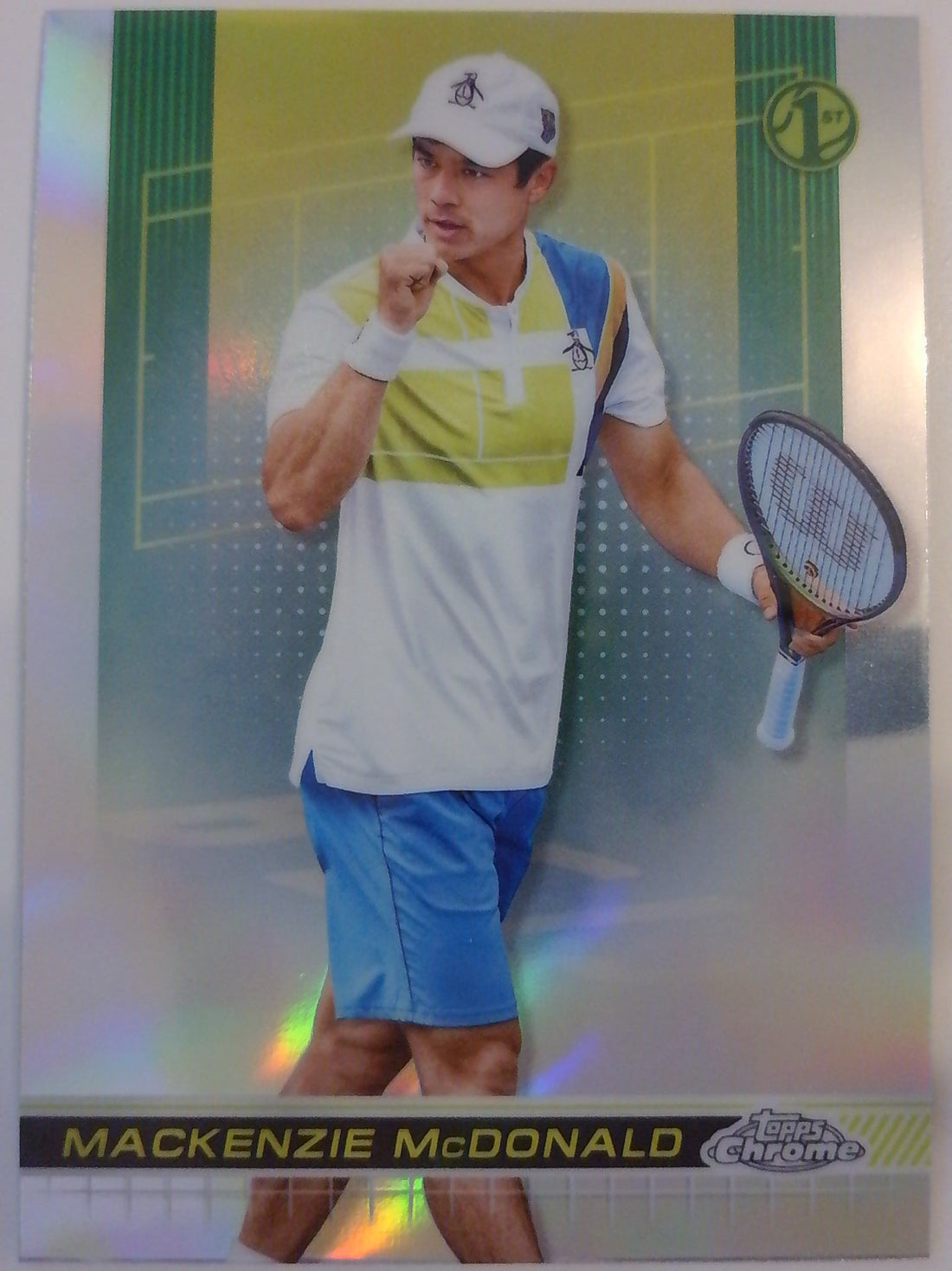 2024 Topps Chrome Tennis Refractor Mackenzie McDonald #78