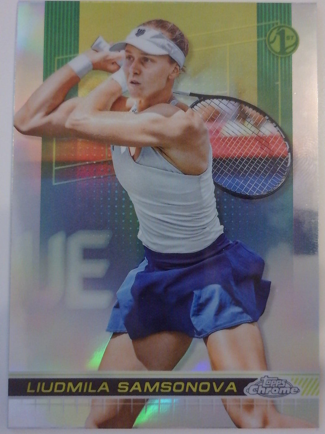 2024 Topps Chrome Tennis Refractor Liudmila Samsonova #128
