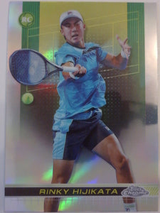 2024 Topps Chrome Tennis Refractor Rinky Hijikata #134 Rookie