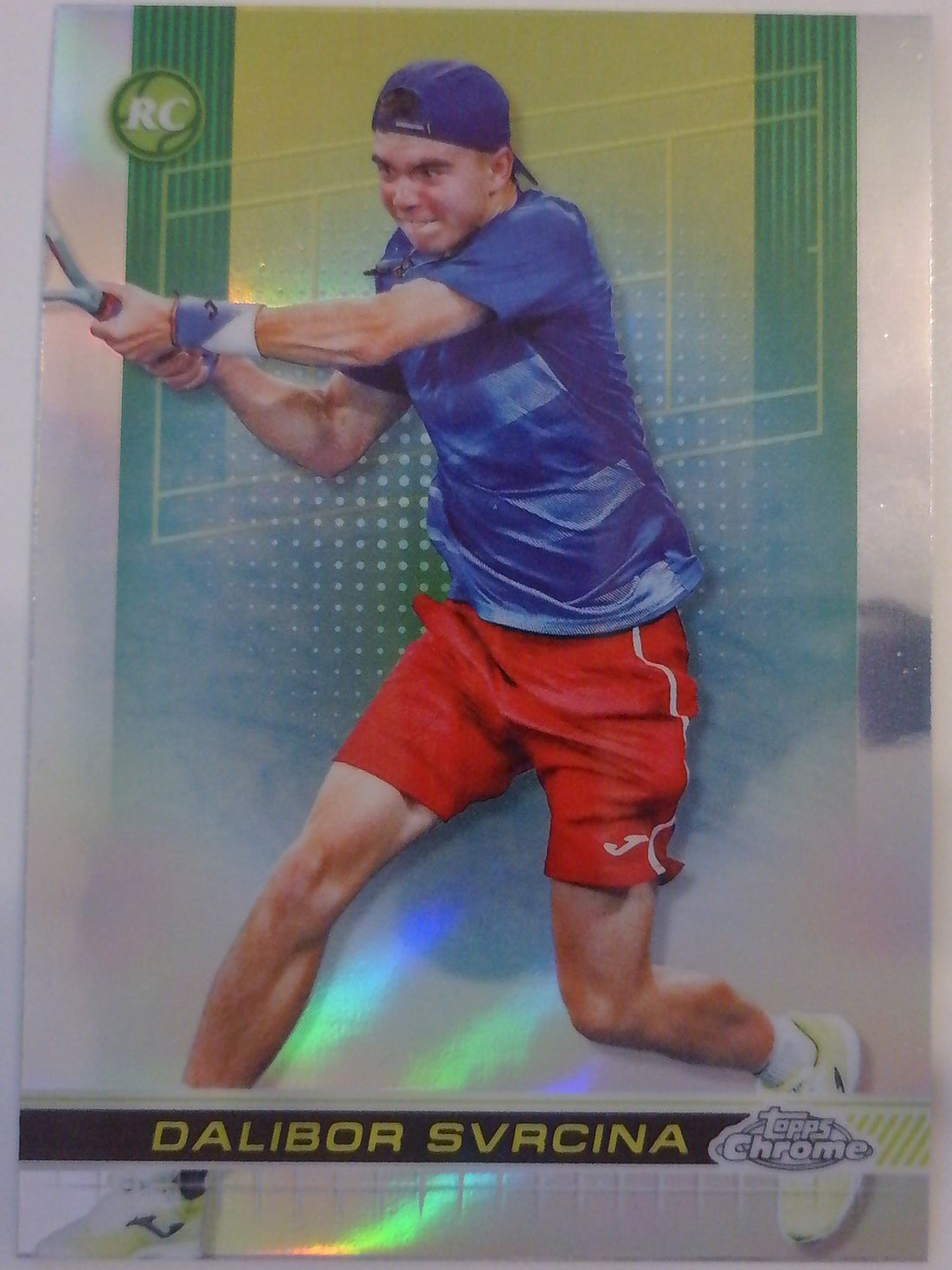 2024 Topps Chrome Tennis Refractor Dalibor Svrcina #182 Rookie
