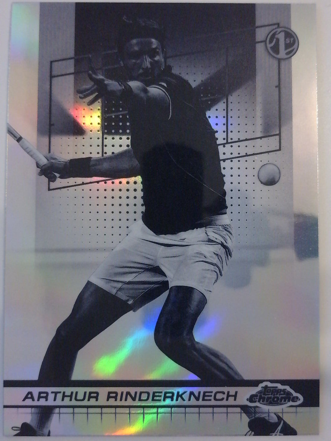 2024 Topps Chrome Tennis Negative Refractor Arthur Rinderknech #118