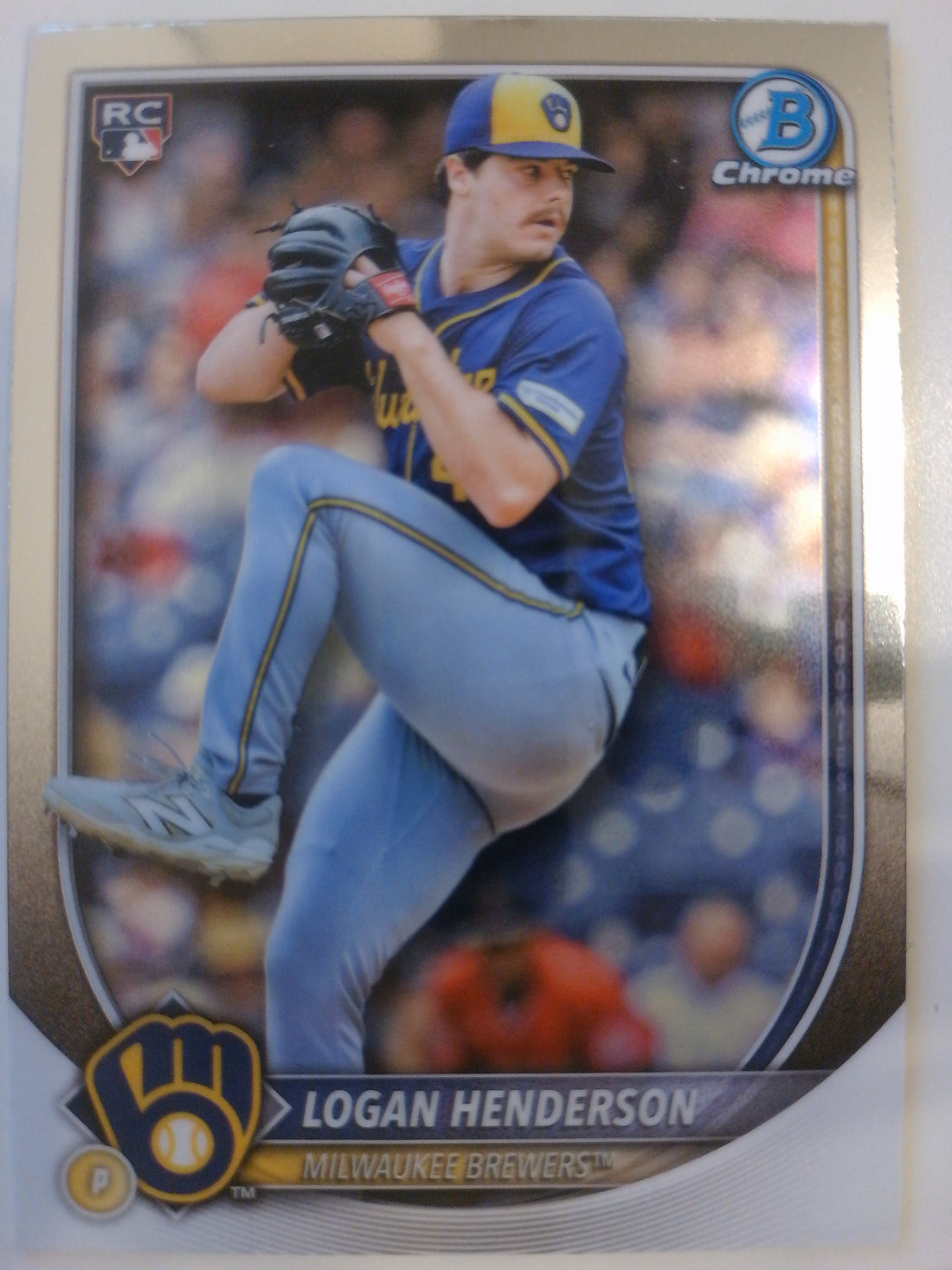 2025 Bowman Chrome Baseball Logan Henderson #92 Rookie
