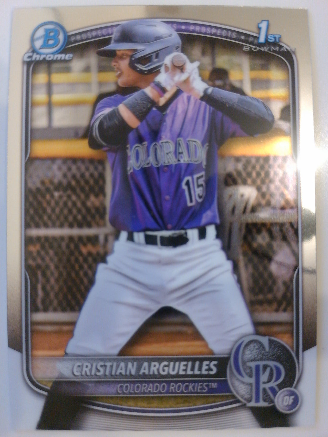 2025 Bowman Chrome Baseball Prospects Popcorn Cristian Arguelles #BCP-220
