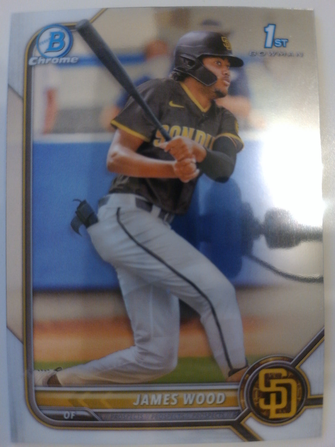 2022 Bowman Baseball Chrome Prospects James Wood #BCP-108