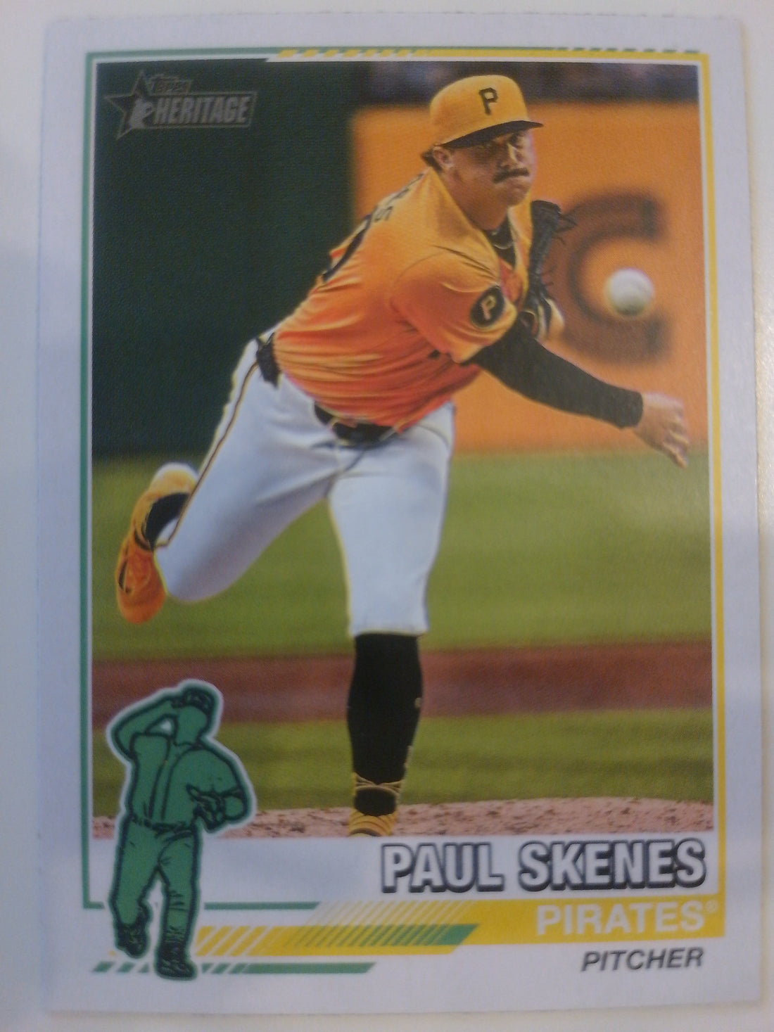 2025 Topps Heritage Baseball 1976 Redefined Paul Skenes #76R-7