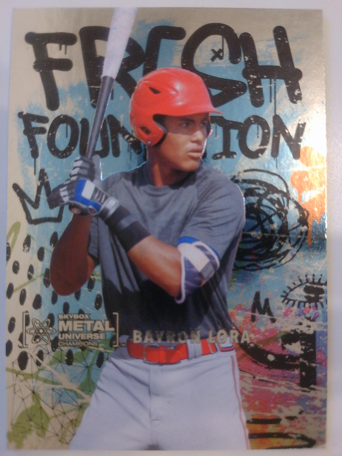 2021 SkyBox Metal Champions Multisport Fresh Foundation Bayron Lora #FF19