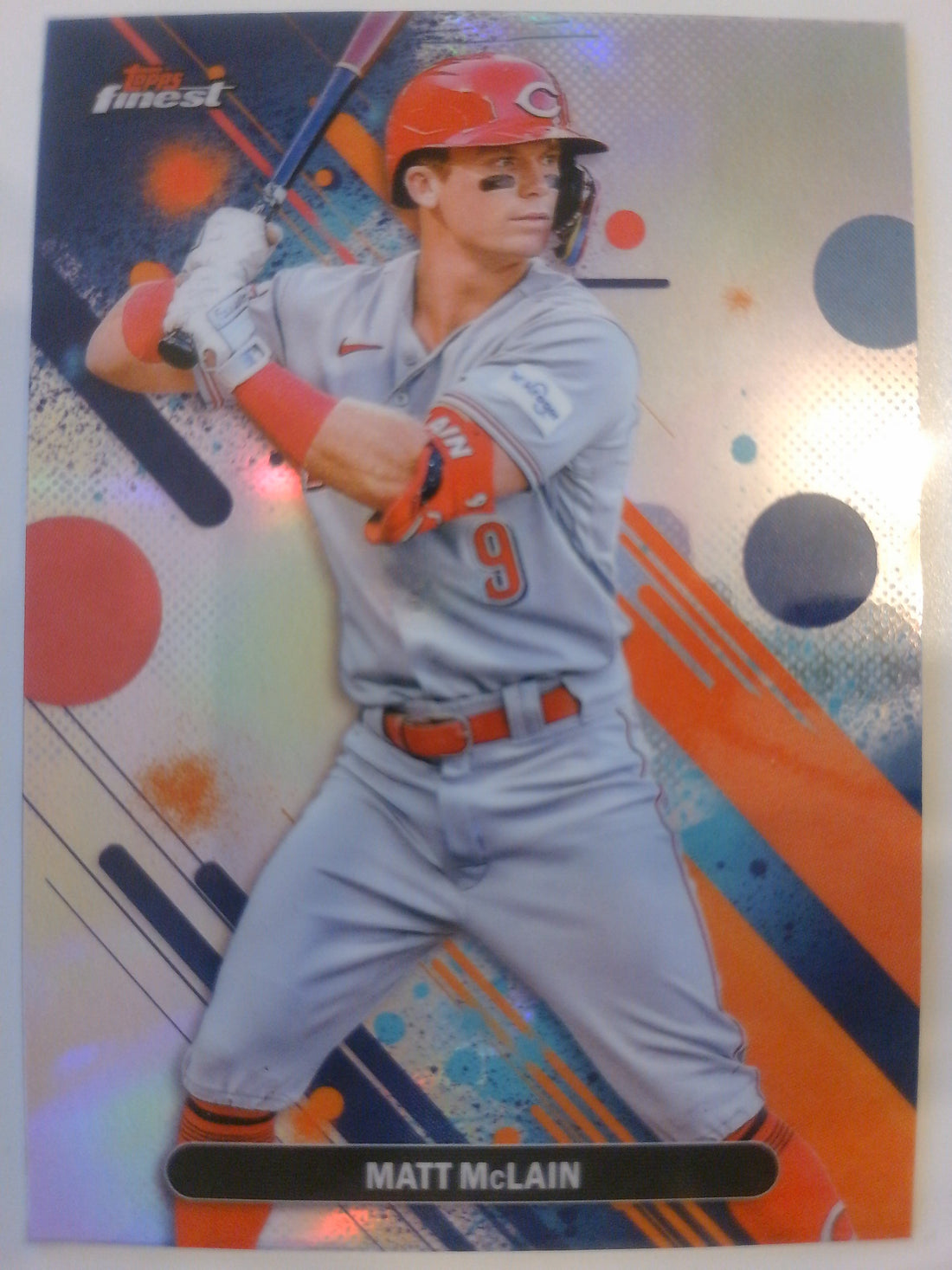 2025 Topps Finest Refractor Matt McLain #57