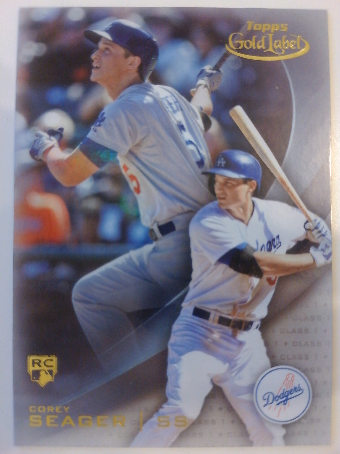 2016 Topps Gold Label Baseball Corey Seager #75 Rookie
